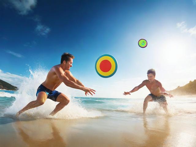 九游体育网站_ 世界沙滩飞盘赛，浪花中的团队合作，飞盘世界锦标赛