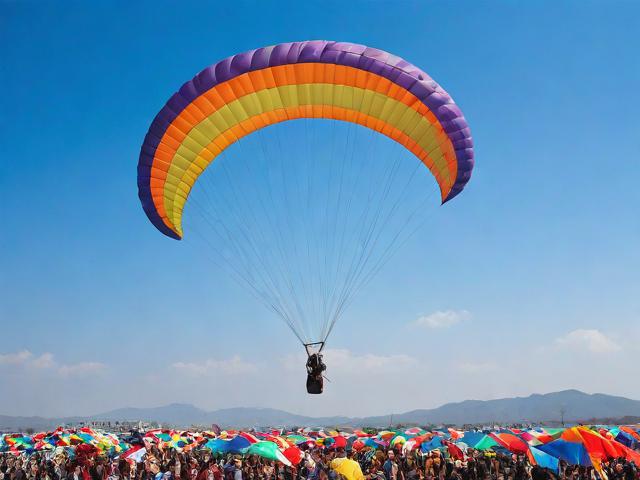 九游体育网站_ 乡村滑翔伞飞行节，天空中的速度与自由，滑翔伞项目介绍