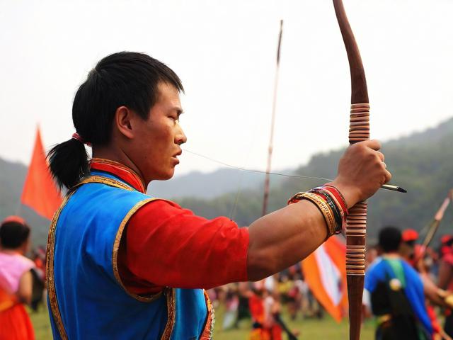 九游体育网站_ 传统射箭文化节，比拼精准的技术魅力，射箭体验活动