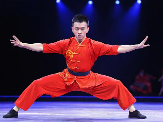 九游体育网站_ 传统武术表演会，文化韵味在运动中绽放，武术演出